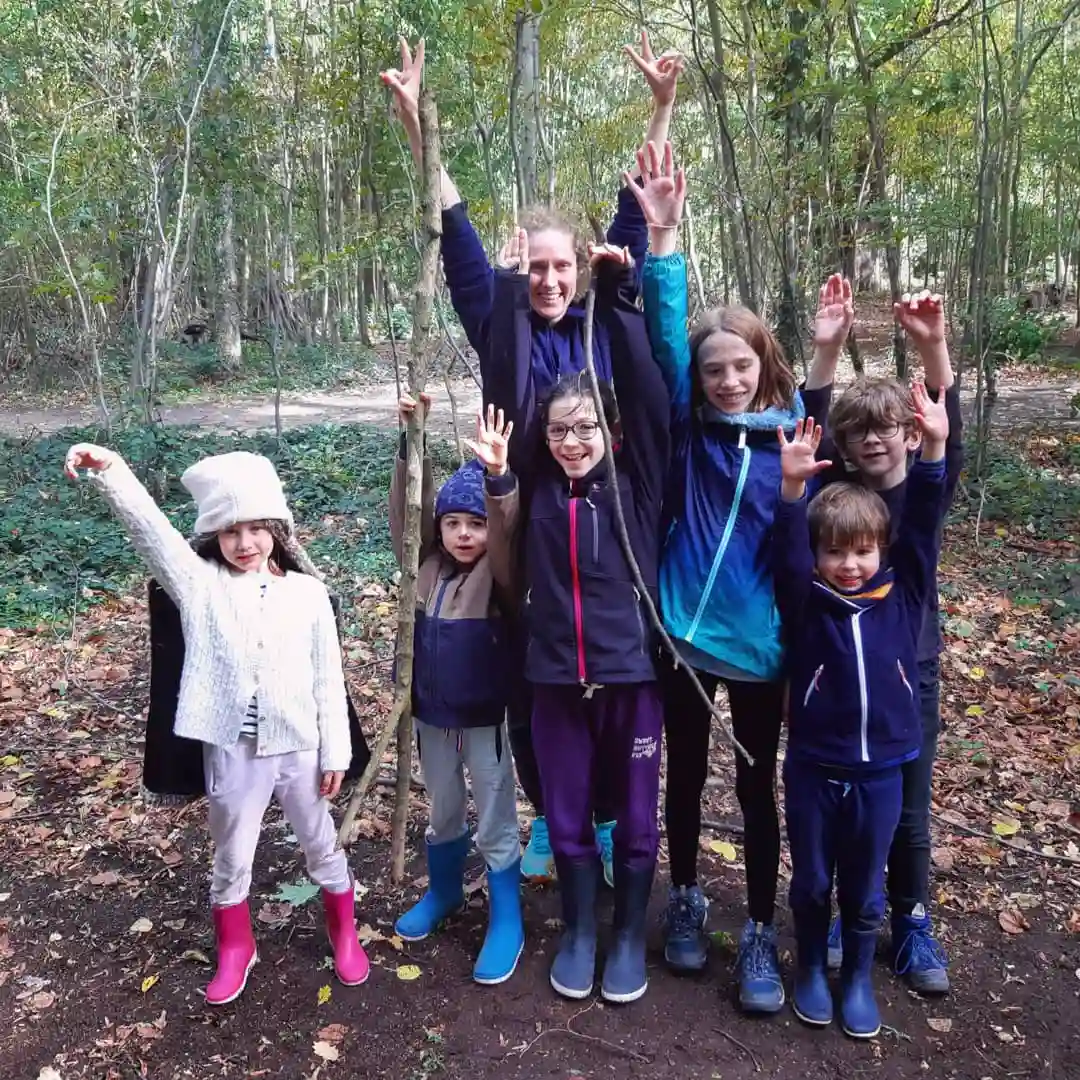 Activité nature en forest school 1