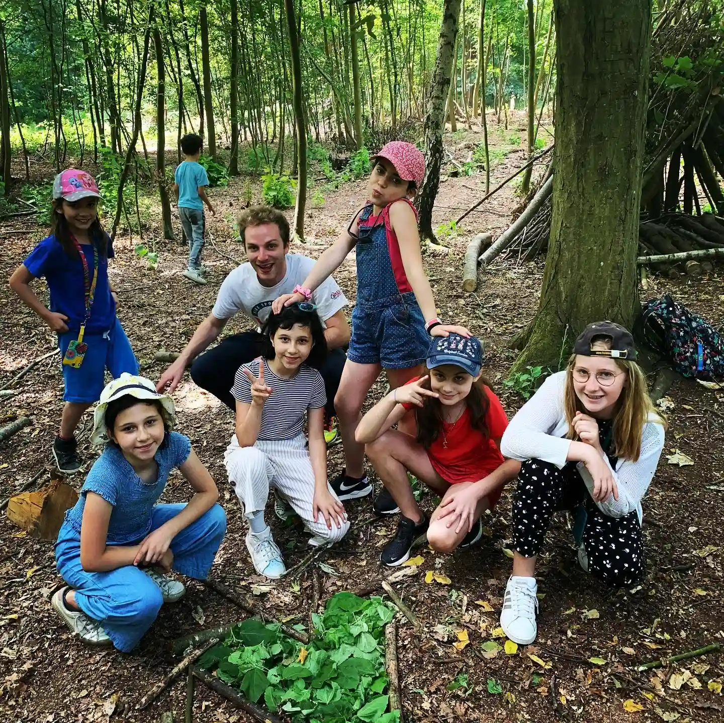 Activité nature en forest school 3